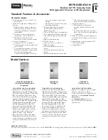 Viking DFSB423D Specifications preview