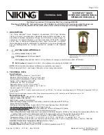 Viking MICROFAST VK354 Technical Data Manual preview