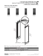 Preview for 2 page of Viking Professional DFFB530 Dimensions And Specifications