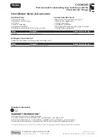 Preview for 6 page of Viking Professional VGSC486-4GQSS Specifications