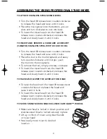 Preview for 4 page of Viking Professional VSM500 Use And Care Instructions Manual