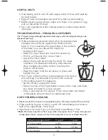 Preview for 5 page of Viking Professional VSM500 Use And Care Instructions Manual