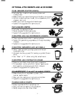 Preview for 7 page of Viking Professional VSM500 Use And Care Instructions Manual