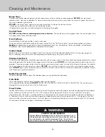 Preview for 29 page of Viking VDSC530 Series Use & Care Manual