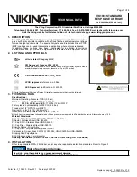 Viking VK1001 Technical Data Manual preview