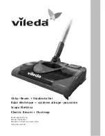 Preview for 1 page of Vileda ELECTRIC BROOM + DUSTMOP Instruction Manual