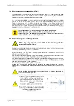 Preview for 6 page of Villa Sistemi Medicali Arcovis 3000 User Manual