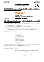 Preview for 45 page of Villager 18 V/1.65 A Original Instruction Manual