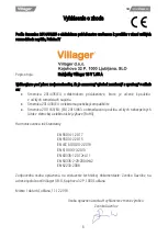 Preview for 61 page of Villager 18 V/1.65 A Original Instruction Manual