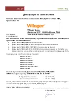 Preview for 80 page of Villager ET 555 Instruction Manual