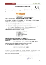 Preview for 72 page of Villager VAT VE 50 L Original Instruction Manual