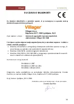 Preview for 14 page of Villager VJS 3500 Original Instruction Manual