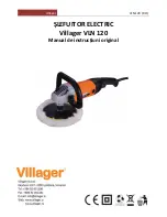 Preview for 53 page of Villager VLN 120 Original Instruction Manual