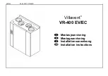 Preview for 1 page of villavent VR-400 EC Installation Instructions Manual