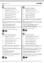 Preview for 2 page of Vimar 0836 Installer'S Manual
