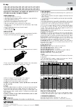 Vimar E-way 02703 Instruction Sheet preview