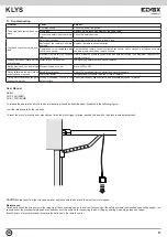 Preview for 21 page of Vimar ELVOX KLYS ENM1 Connection And Operating Manual