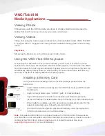 Preview for 11 page of VINCI VINCI Tab III M Technical Manual And User Manual