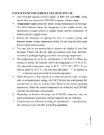 Preview for 6 page of Vinotemp BC-58 Instruction Manual