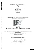 Preview for 19 page of Vinservice LIFE 100 Operation And Maintenance Book