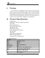 Preview for 4 page of Viotech ACD-3VM501 User Manual