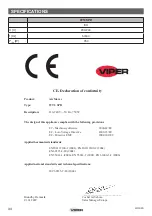 Preview for 34 page of Viper Whiptail WT3SPD Quick Start Manual