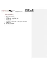 Preview for 2 page of Virtualfly SOLO Airliner User Manual