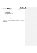 Preview for 13 page of Virtualfly SOLO Airliner User Manual