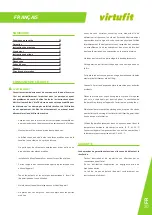 Preview for 20 page of VIRTUFIT Row 1.0 User Manual