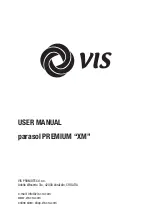 Preview for 1 page of VIS Parasol PREMIUM XM User Manual