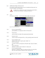 Preview for 19 page of Visam VTP-BC100 Instruction Manual