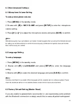 Preview for 21 page of ViseeO MB-4 User Manual