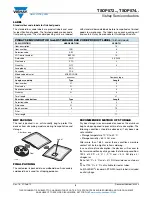 Preview for 9 page of Vishay TSOP57236 Manual