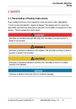 Preview for 9 page of Vision & Control 1-47-390 Instructions For Use Manual