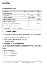 Preview for 24 page of Vision & Control 4-20-193 Instructions For Use Manual