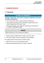 Preview for 31 page of Vision & Control 4-20-327 Instructions For Use Manual