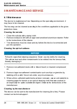 Preview for 28 page of Vision & Control SLE-150-G530-P-SL Instructions For Use Manual