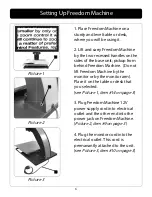 Preview for 10 page of Vision Freedom Machine User Manual