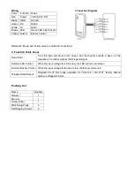 Preview for 3 page of Visionis VIS-3100 User Manual