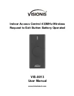 Preview for 1 page of Visionis VIS-8013 User Manual