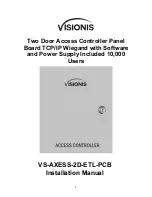 Preview for 1 page of Visionis VS-AXESS-2D-ETL-PCB Installation Manual