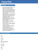 Preview for 2 page of VisionTek VTWC40 Quick Start Manual