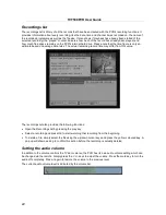 Preview for 22 page of Visiosat TVT500PVR User Manual