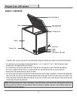 Preview for 8 page of Vissani 1005657180 Use And Care Manual