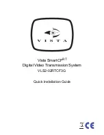 Vista SmartCF VLS2-02RTCF3G Quick Installation Manual preview