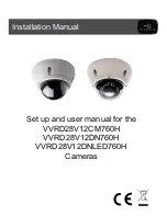 Preview for 1 page of Vista VVRD28V12CM760H Installation Manual