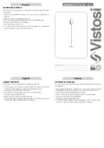 Vistosi DAMASCO PT G Assembly Instruction preview