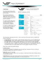 Preview for 8 page of visual engineering HD Cam User Manual