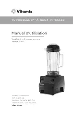 Preview for 25 page of Vitamix TURBOBLEND TWO SPEED Owner'S Manual