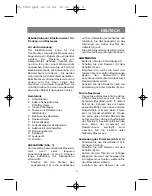 Preview for 9 page of Vitek Sharp Rock VT-1372 B Manual Instruction